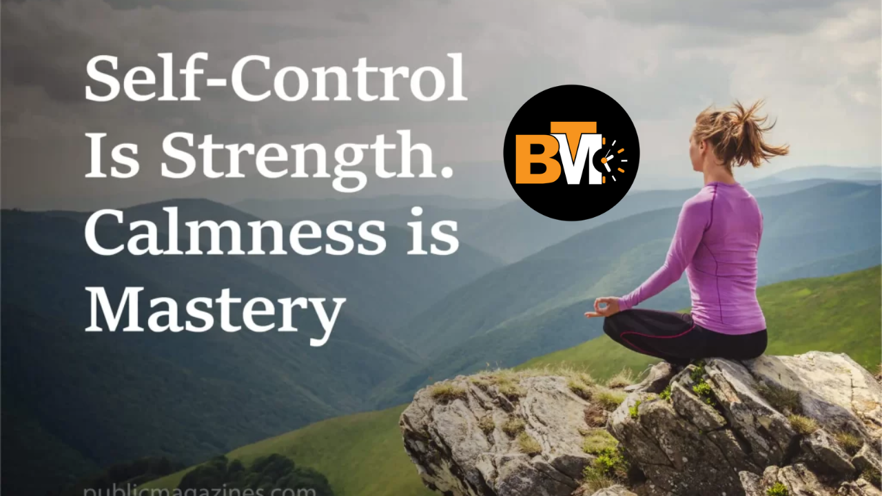 self-control is strength. calmness is mastery. you - tymoff