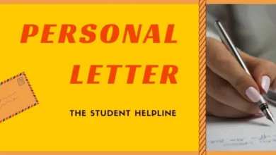 personal letter format