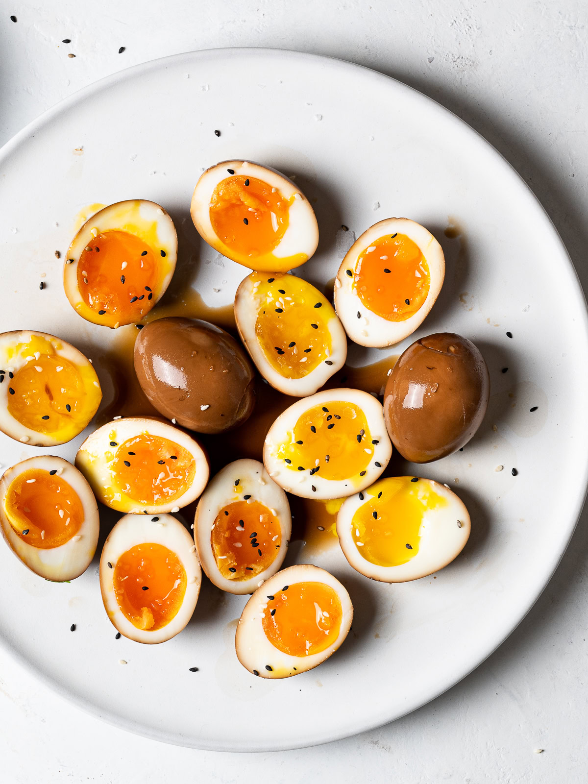 Soy sauce eggs