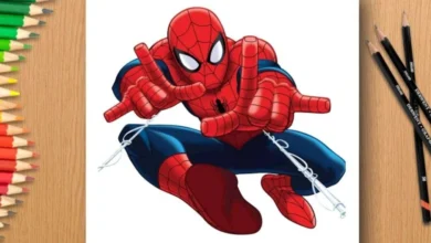 drawing:7barsug8u0w= spiderman