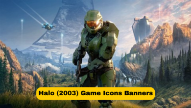 halo (2003) game icons banners