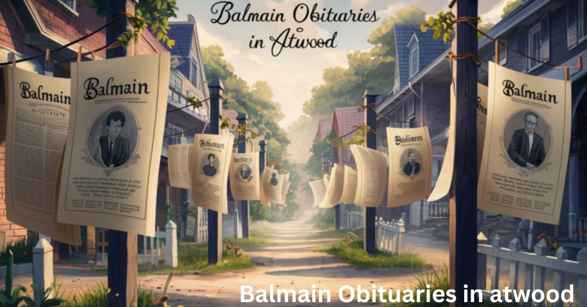 Balmain Obituaries In Atwood