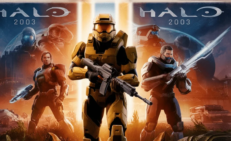 Halo (2003) Game Icons Banners